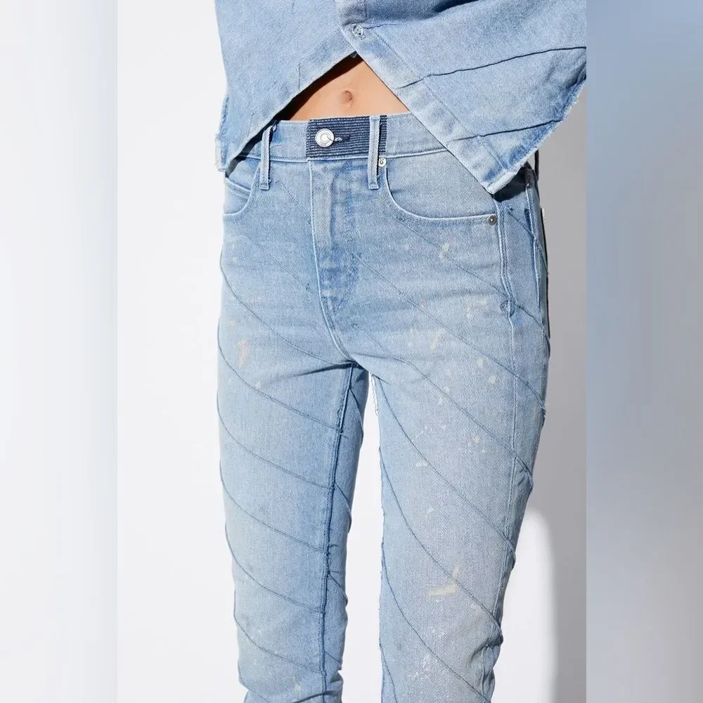NWT RtA Madrid High Rise Skinny Jeans Sz 26 - Picture 4 of 5